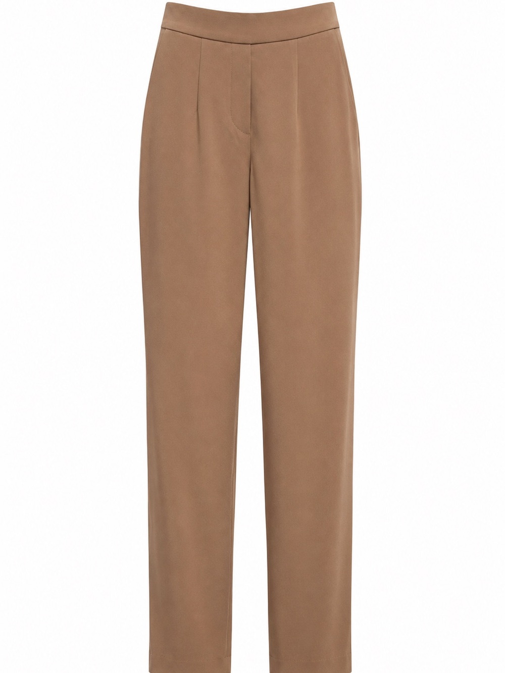 Aritzia Straight Leg Pants in Camel Brown